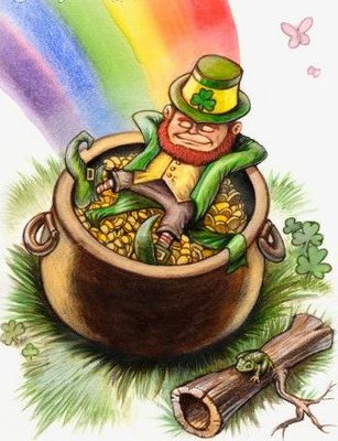 Leyenda del duende y la olla de oro. Cuento irlandés de Leprechaun