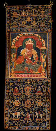 God of Fire, Agni, of the Medicine Buddha Mandala - Google Art Project