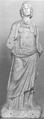 Estatua de un Galo (Sacerdote de Cibeles), finales del siglo II (Museos Capitolinos)