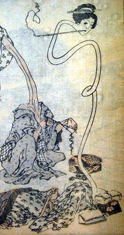 Hokusai rokurokubi