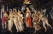 La primavera (1482) de Botticelli