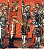  recibe a Durandal de parte del rey 