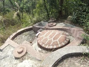 Característica "tumba de dorso de tortuga" en Quanzhou, Fujian.