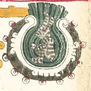 Metztli en el Códice Borgia.