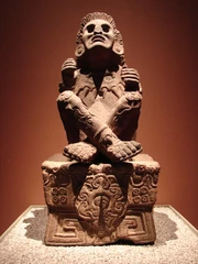 Estatua de Xochipilli (Museo Nacional de Antropología de la Ciudad de México)