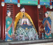 Estatua de Lü Dongbin en el templo de Handan