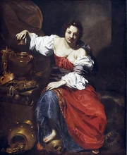 Nicolas Régnier: Alegoría de la Vanidad—Pandora, c