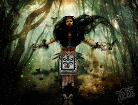 Se consideraba mensajeros suyos los alacranes, serpientes, cuervos y arañas.