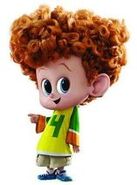 Dennis, el nieto del conde Drácula en la película Hotel Transylvania 2.