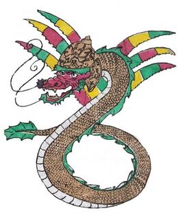 Gambar Ular Naga Kartun