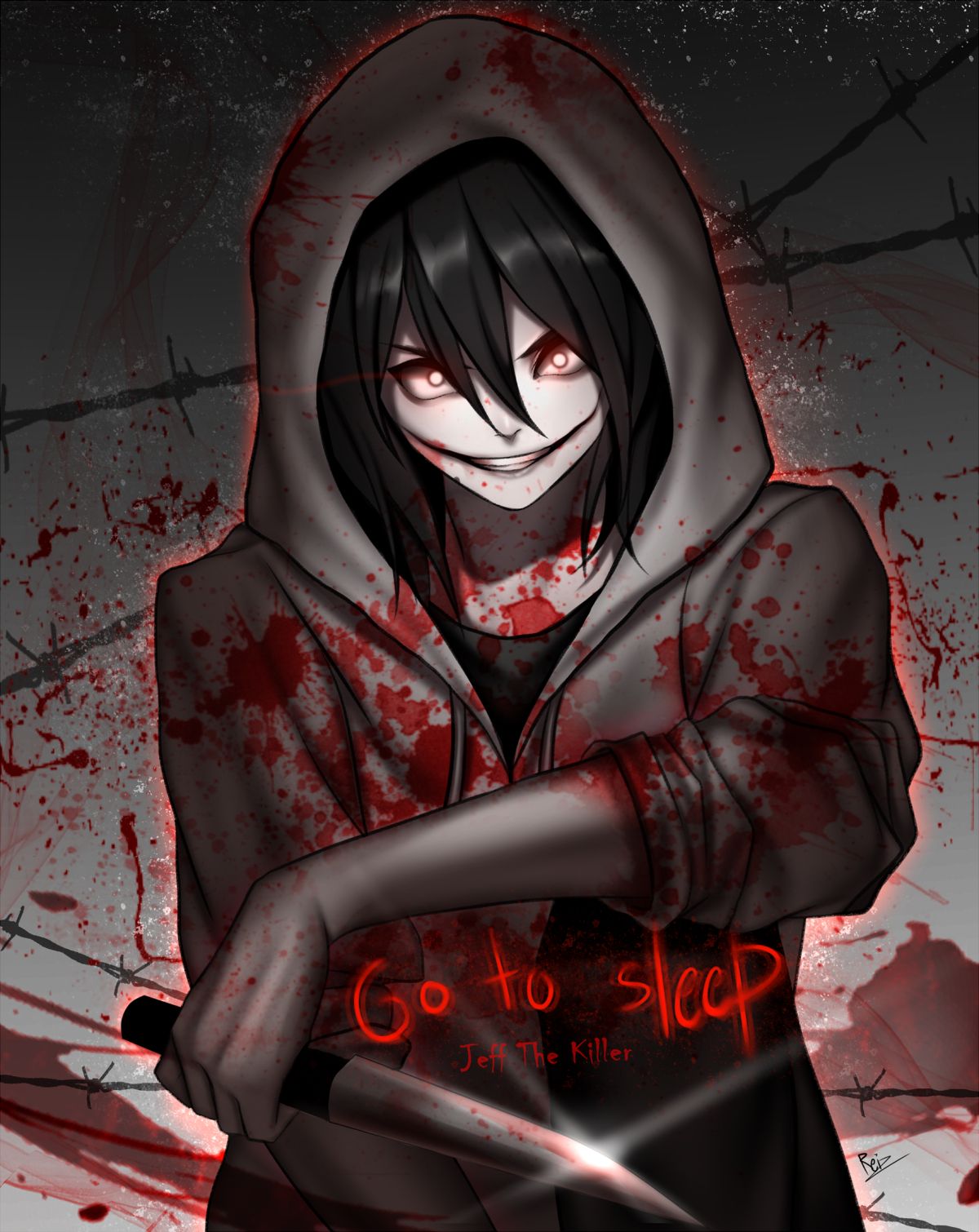 Animes da noite, - jeff the killer uma das maiores creepypastas