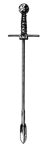 Schweinschwert 16.Jh, handbuchderwaff00collgoog, Fig.294