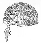 Helm von Vendel, Uppland (ca. 600 n. Chr.)