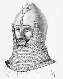 Beckenhaube 14.Jh. dictionnairerai05violuoft, p.187b