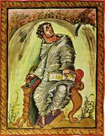 Ebo-Evangeliar, Evangelist Markus f. 060v