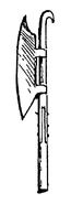 Lochhaber, kriegswaffen@demmin p0818, Fig.013.jpg (31 KB) Lochhaber mit langem Schaft, ähnlich der Kriegshippe