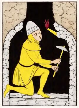 Bergleute Freiburger Münster, Trachtenkunstwer02hefn Taf.142B