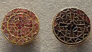 Merowingische Scheibenfibeln (ca. 515–573)