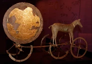 Sonnenwagen von Trundholm (Dänemark, um 1400 v. Chr.)