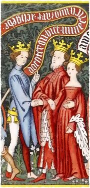 Willehalmsteppich Sigmaringen 1360-1420, trachtenkunstwer04hefn Taf.224D1