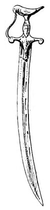 Indischer Säbel handbuchderwaff@boeheim, Fig.313