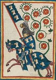 Codex Manesse Hartmann von Aue Ritter