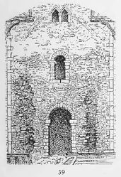Abb. 39: St. Peter's Church, Barton-upon-Humber: Westliche Mauer der heutigen Kirche