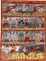 Grandval Bible, Genesis, fol. 5b RdgA Bd3, Taf.011, Abb.012