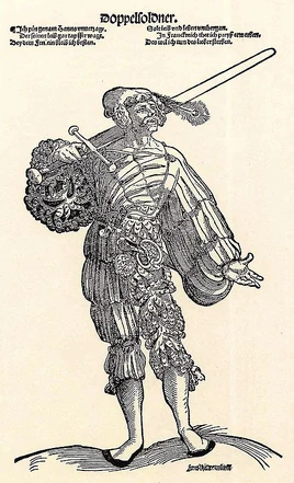 Doppelsöldner, Erhard Schoen, um 1536, MgKvL HL21149a