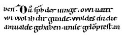 Frühgotische Minuskel Diphthonge RdgA Bd1, Taf.026, Abb