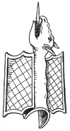 Armschild mit Stoßklinge (Mitte 15. Jh.)