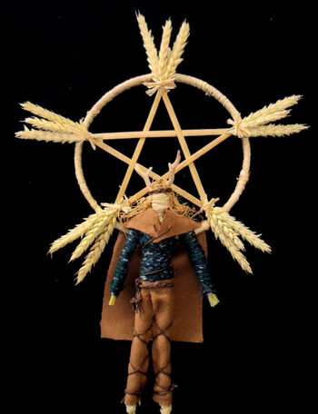 Lughnasadh male Corn dolly