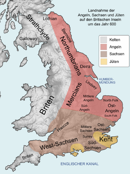 Britain peoples 600 AD