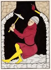 Bergleute Freiburger Münster, Trachtenkunstwer02hefn Taf.142C