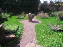 Kräutergarten in der Wartburg