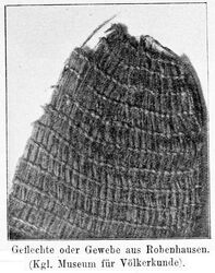 Fund aus den neolithischen Pfahlbauten von Robenhausen (Pfäffikersee, Schweiz)