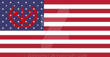 USA gets stomped by DPRK IRL's possible flag