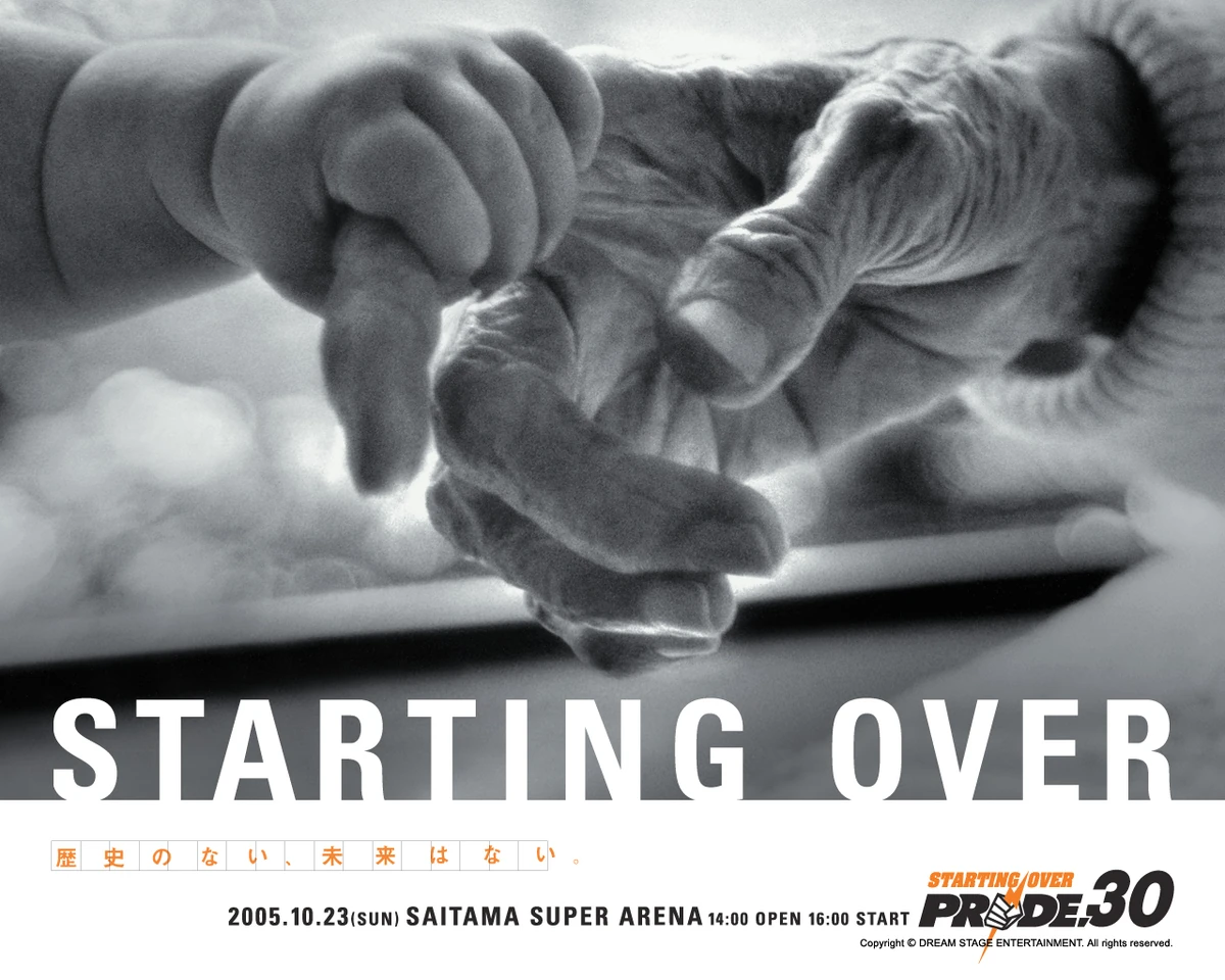 Affiche Officielle Pride FC 30 - Crocop Vs Barnett, Werdum, Sakuraba, Neuve