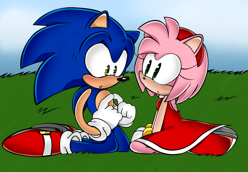 Эми влюбилась. Соник sonamy. соник и эми. эми роуз и соник. эми роуз и соник 18.