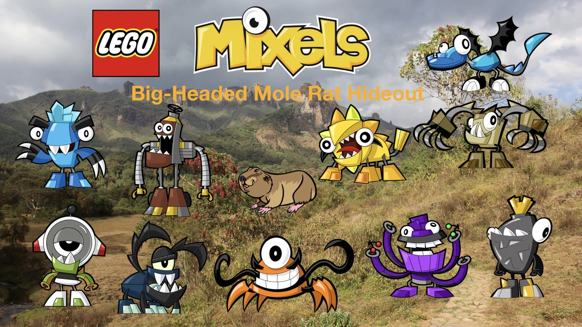 Big Headed Mole Rat Hideout Mixels Fan Wiki Fandom