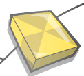 An Electroid Cubit (All yellow)