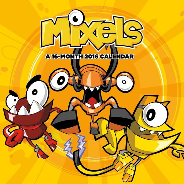 Mixels 16 Wall Calendar Mixels Wiki Fandom