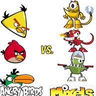 Angry birds vs. mixels