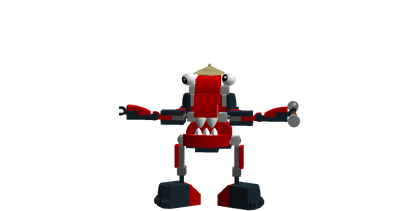 LEGO MOC Bricheadz: Fnaf 2: Withered: W.Foxy (2.0) by