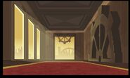 Background design of the Klinkerton Boardroom from Quest for the Mixamajig.