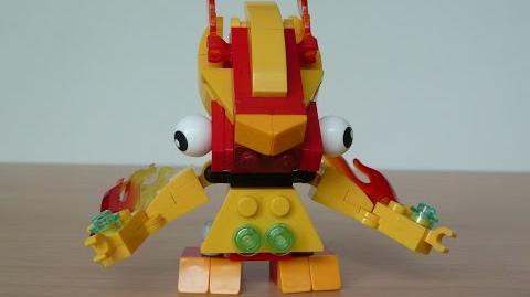 LEGO MIXELS FLAIN and VOLECTRO MIX with Lego 41500 and Lego 41508 Mixels Serie 1