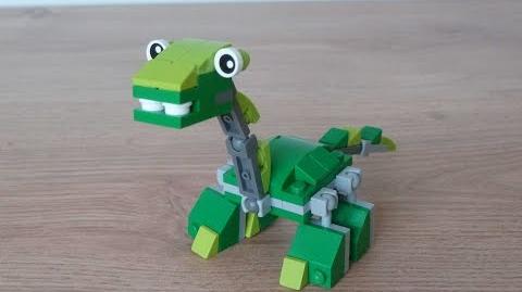 LEGO MIXELS SERIES 10 MOC Instructions DIPLO DINOSAURZ Tribe