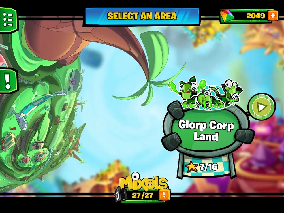 mixels glorp corp