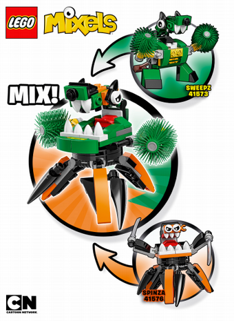 Mix LEGO Mixes Series 9 Mixels Wiki Fandom