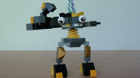 LEGO MIXELS KRADER and ZAPTOR MIX with Lego 41503 and Lego 41507 Mixels Serie 1